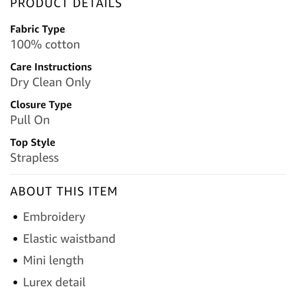 NEW-No Tags, Ramy Brook Cypress Strapless Coverup Dress - Picture 3 of 6